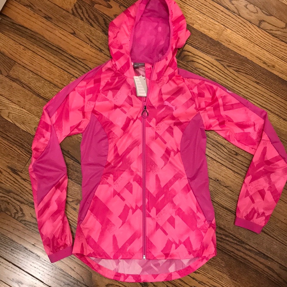 Puma storm/rain jacket activewear